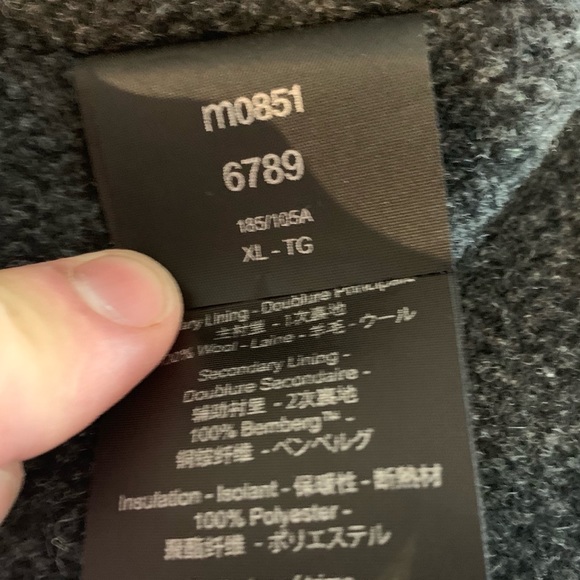 City coat / spring coat / men M0851 - Picture 4 of 5